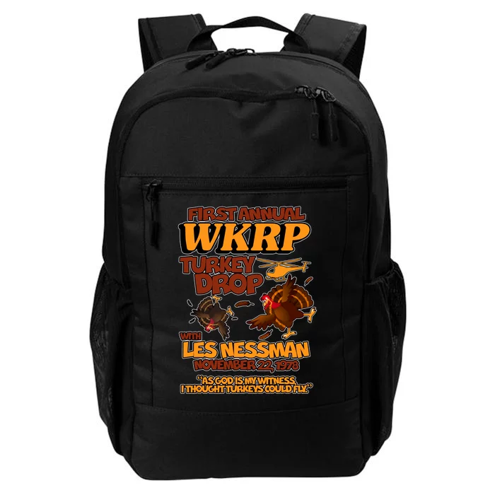 Thanksgiving 1st Annual WKRP Turkey Drop Daily Commute Backpack