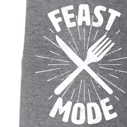 Thanksgiving And Christmas Feast Mode Doggie 3-End Fleece Hoodie