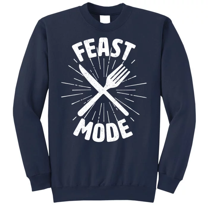 Thanksgiving And Christmas Feast Mode Sweatshirt