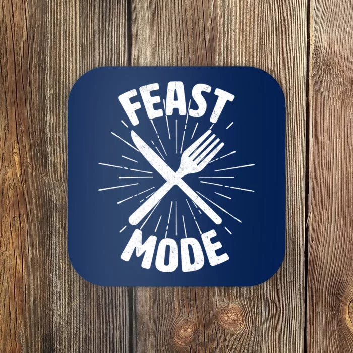 Thanksgiving And Christmas Feast Mode Coaster