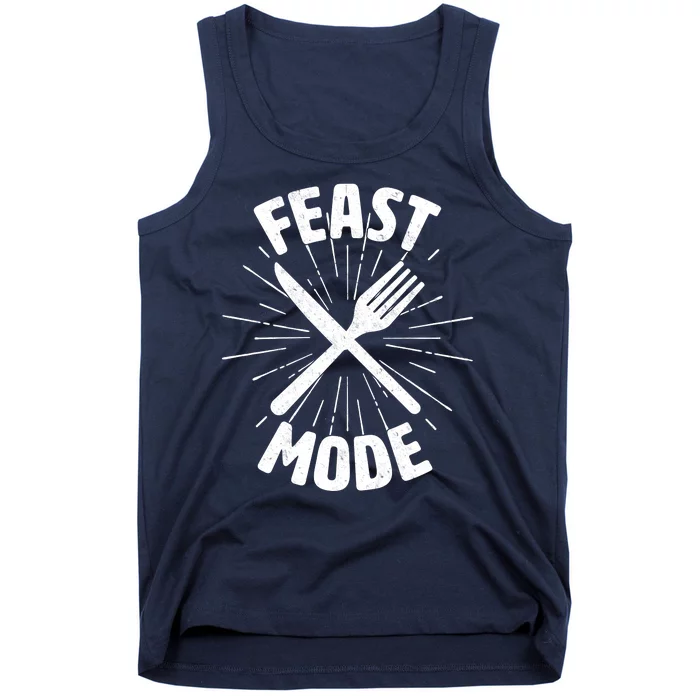 Thanksgiving And Christmas Feast Mode Tank Top