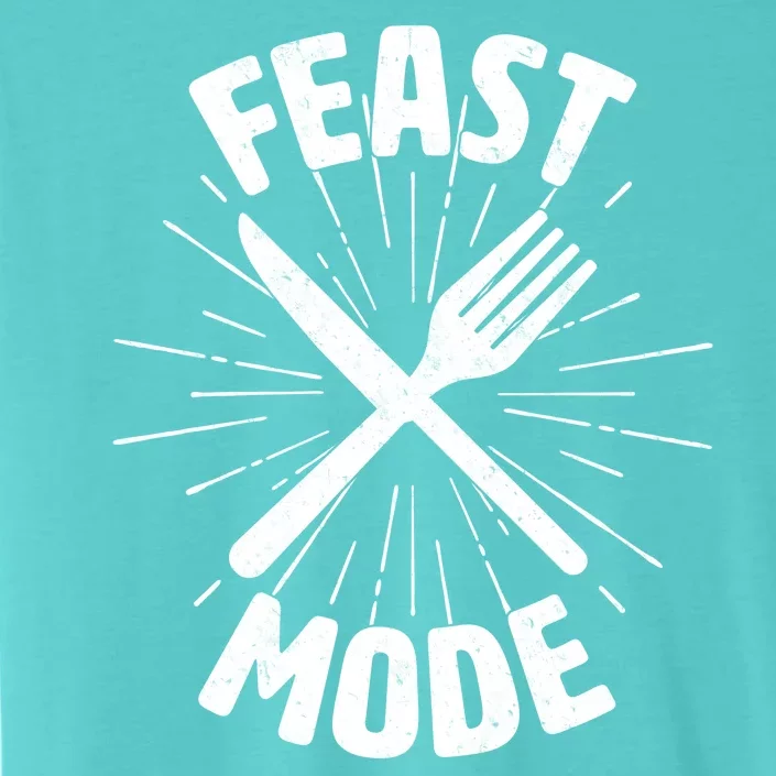 Thanksgiving And Christmas Feast Mode ChromaSoft Performance T-Shirt