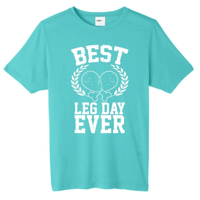 Thanksgiving Best Leg Day Ever ChromaSoft Performance T-Shirt