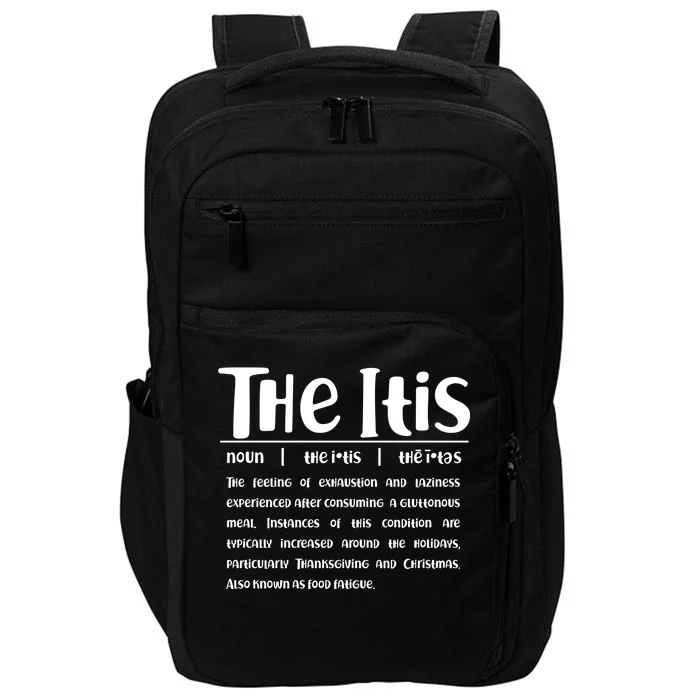 Thanksgiving Christmas The Itis Impact Tech Backpack