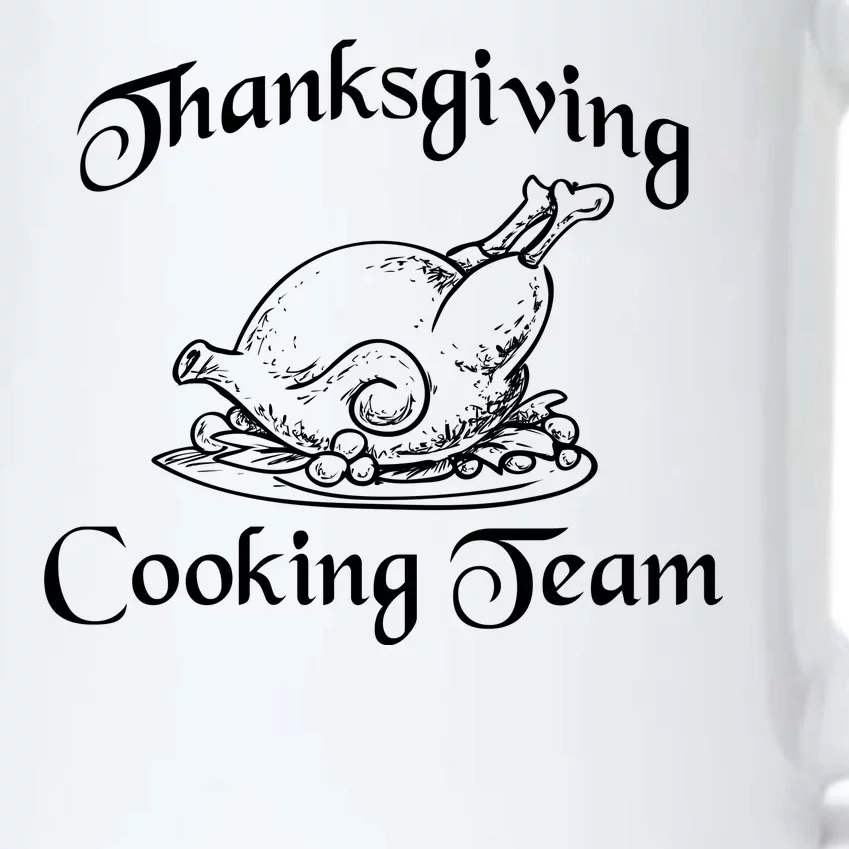 Thanksgiving Cooking Team Black Color Changing Mug