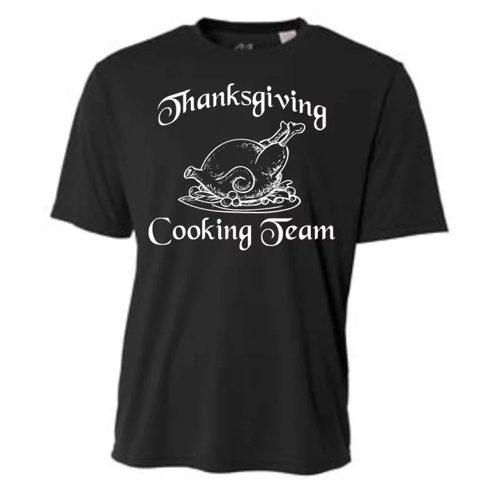 Thanksgiving Cooking Team Cooling Performance Crew T-Shirt