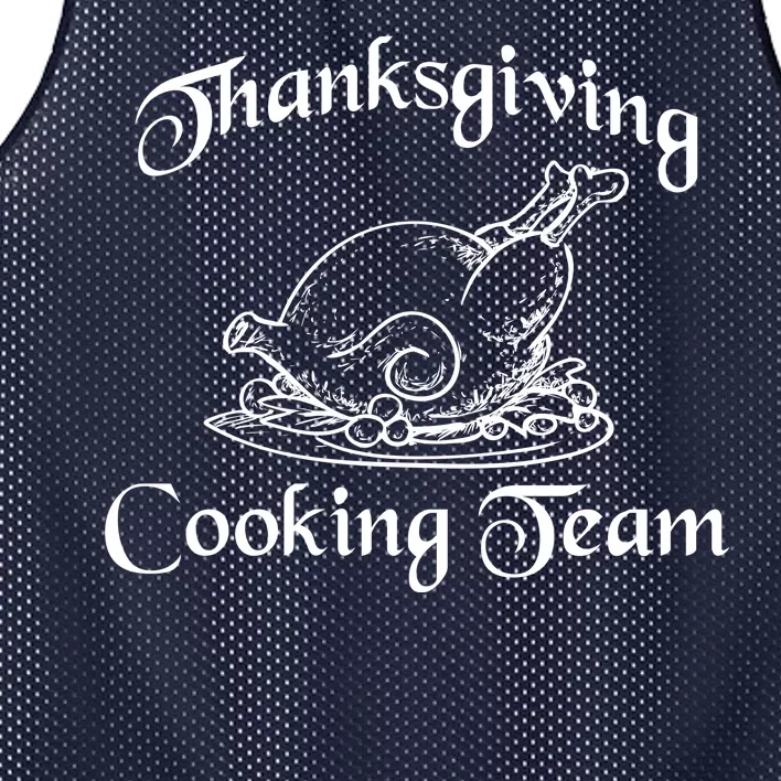 Thanksgiving Cooking Team Mesh Reversible Basketball Jersey Tank