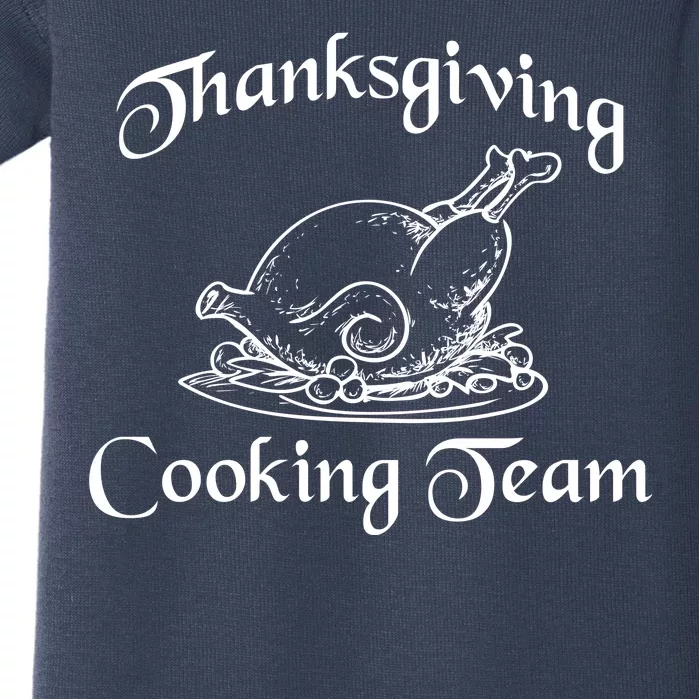 Thanksgiving Cooking Team Baby Bodysuit