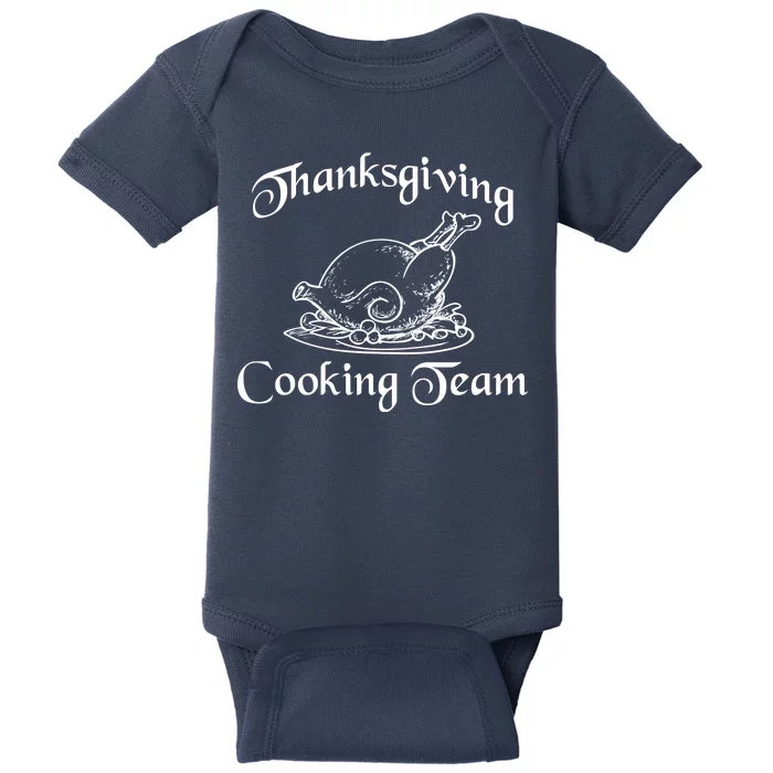 Thanksgiving Cooking Team Baby Bodysuit