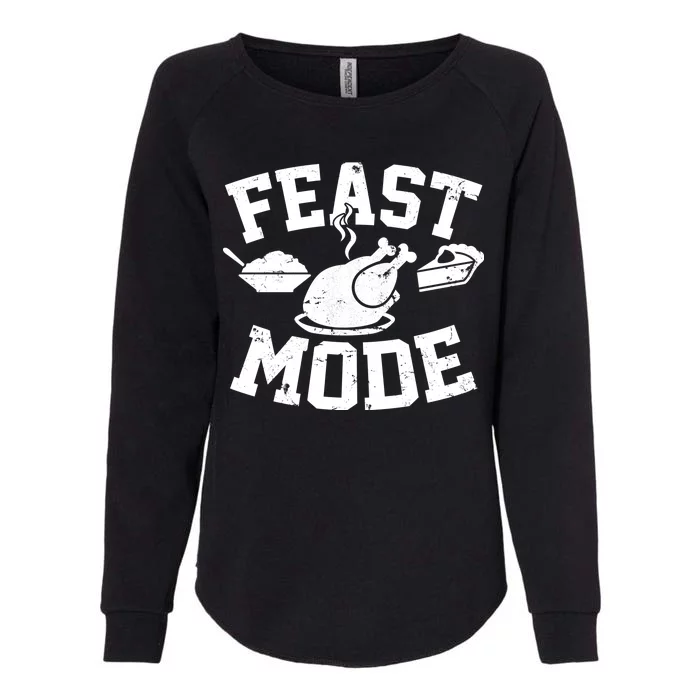 Thanksgiving Feast Mode Womens California Wash Sweatshirt