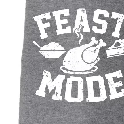 Thanksgiving Feast Mode Doggie 3-End Fleece Hoodie