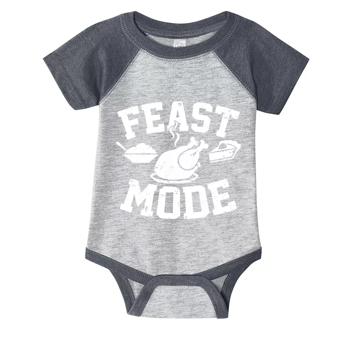 Thanksgiving Feast Mode Infant Baby Jersey Bodysuit