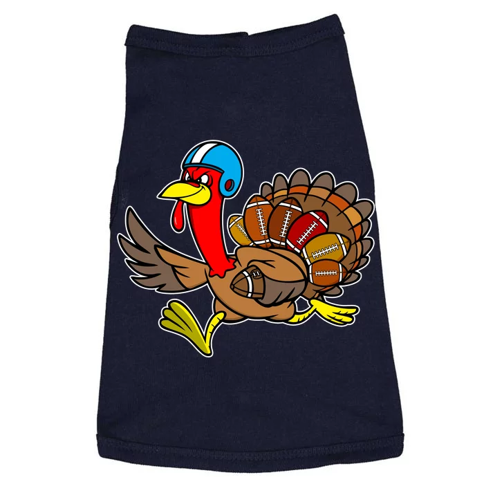 Thanksgiving Football Turkey Doggie Tank