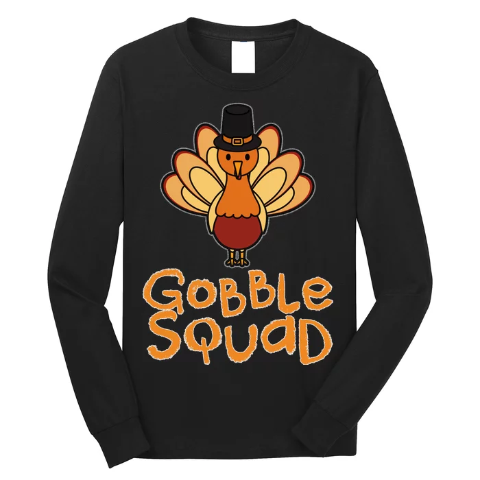 Thanksgiving Gobble Squad Long Sleeve Shirt