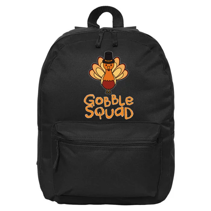 Thanksgiving Gobble Squad 16 in Basic Backpack