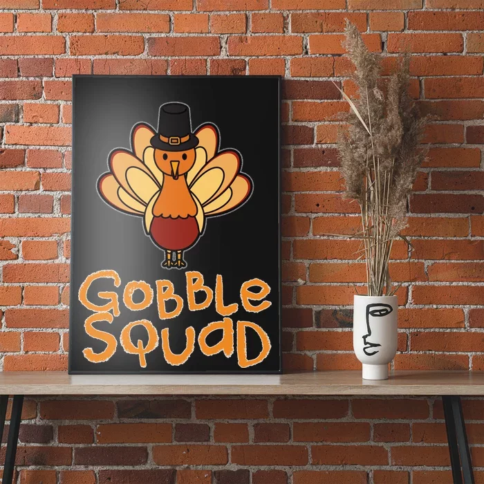 Thanksgiving Gobble Squad Poster