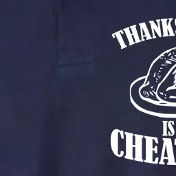 Thanksgiving is My Cheat Day Softstyle Adult Sport Polo