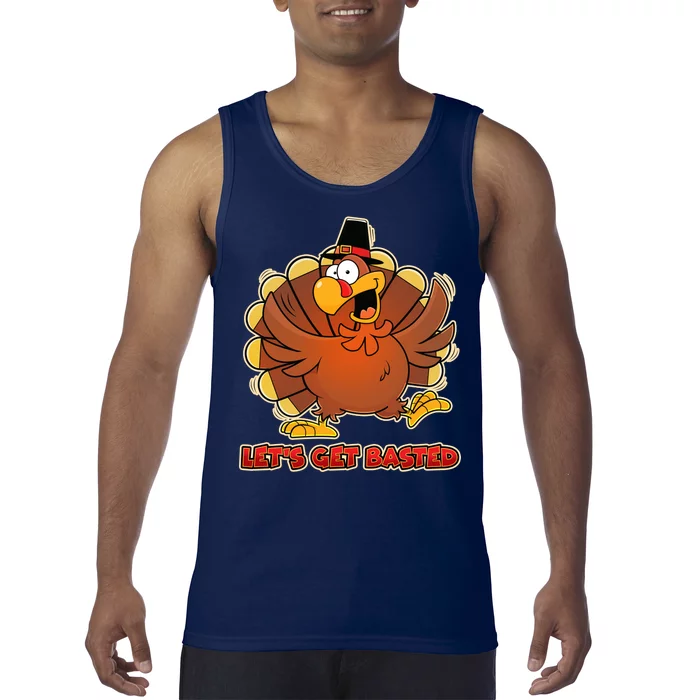 Thanksgiving Let's Get Basted Tank Top