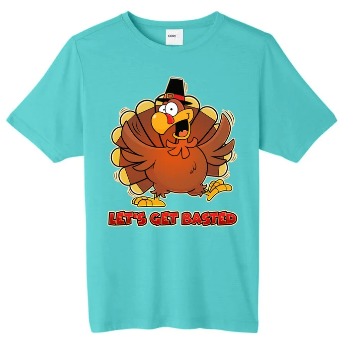 Thanksgiving Let's Get Basted ChromaSoft Performance T-Shirt