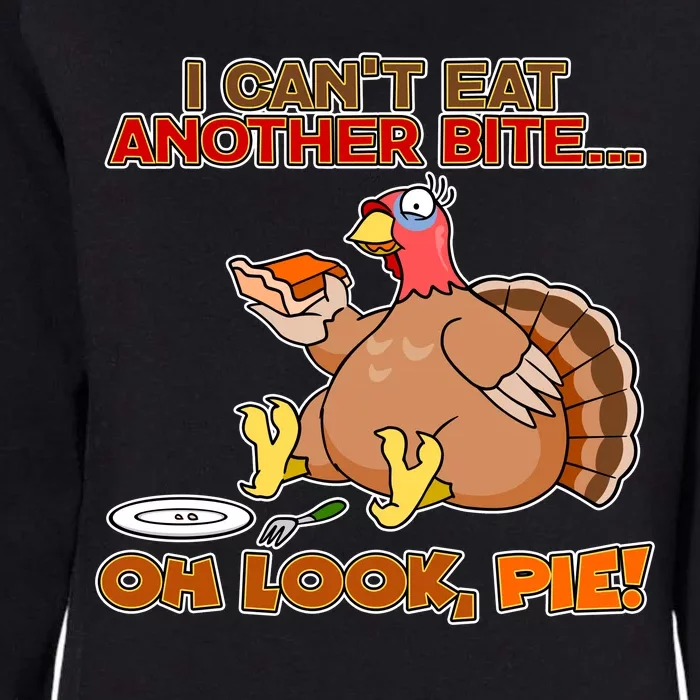 Thanksgiving Oh Look Pie! Womens California Wash Sweatshirt