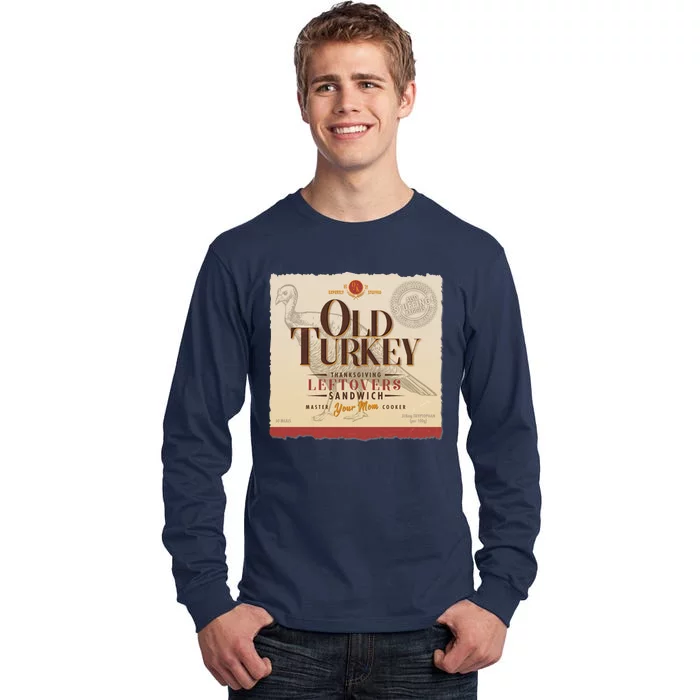 Thanksgiving Old Turkey Vintage Tall Long Sleeve T-Shirt