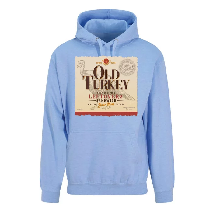 Thanksgiving Old Turkey Vintage Unisex Surf Hoodie