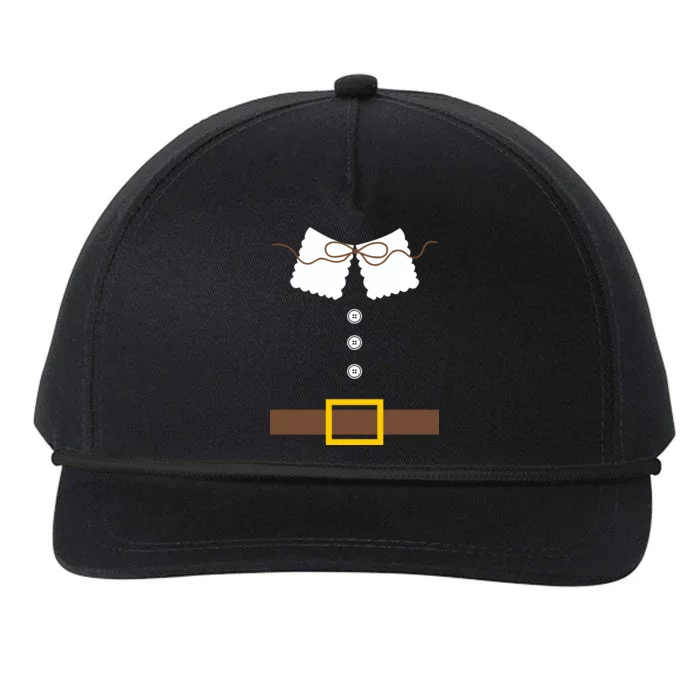 Thanksgiving Pilgrim Costume Snapback Five-Panel Rope Hat