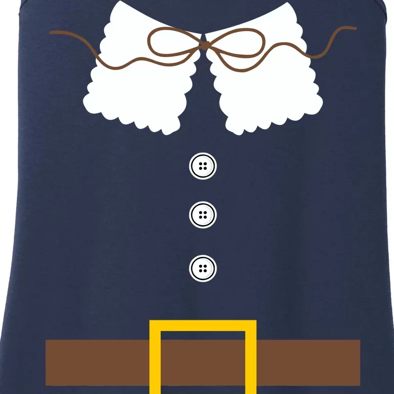 Thanksgiving Pilgrim Costume Ladies Essential Tank