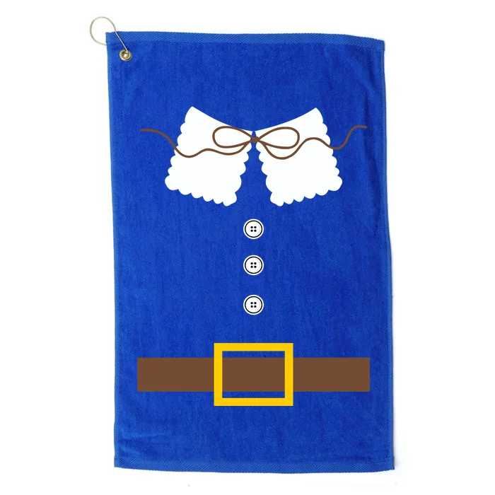 Thanksgiving Pilgrim Costume Platinum Collection Golf Towel