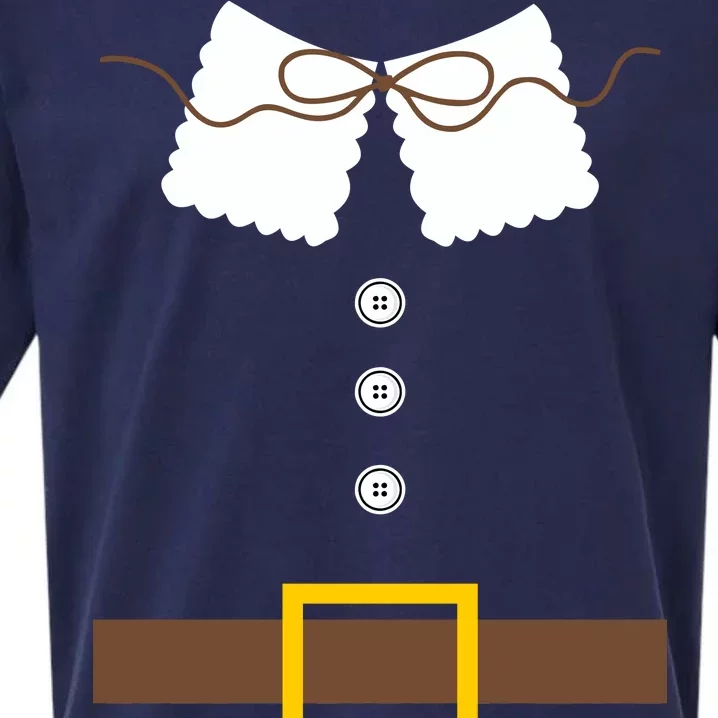 Thanksgiving Pilgrim Costume Sueded Cloud Jersey T-Shirt