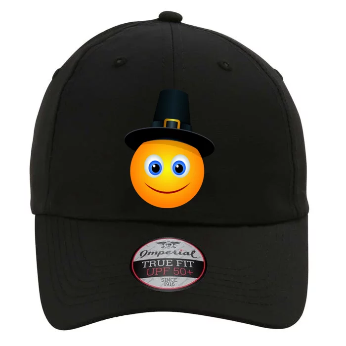 Thanksgiving Pilgrim Emoji Smiley The Original Performance Cap