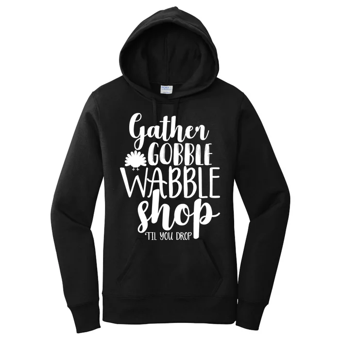 Thanksgiving Shopping Women's Pullover Hoodie