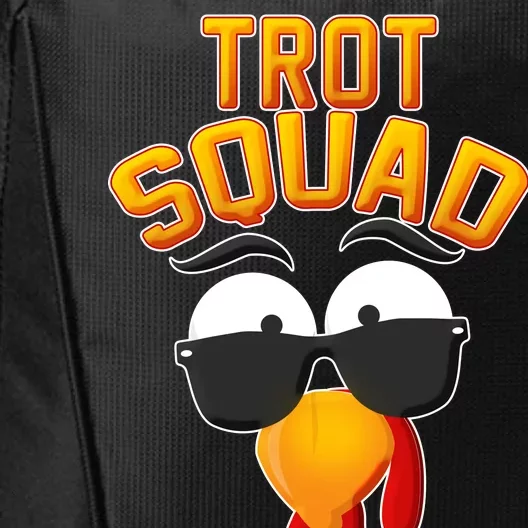 Thanksgiving Trot Squad Turkey City Backpack