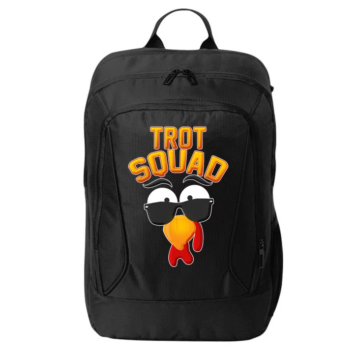 Thanksgiving Trot Squad Turkey City Backpack