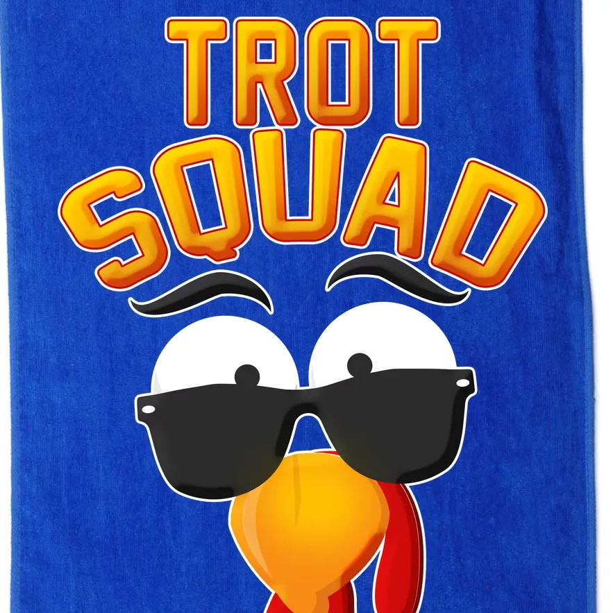 Thanksgiving Trot Squad Turkey Platinum Collection Golf Towel