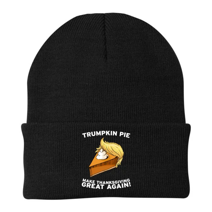 Thanksgiving Trumpkin Pie Knit Cap Winter Beanie