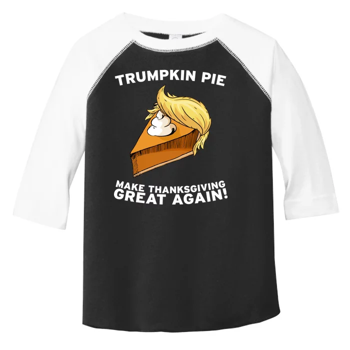 Thanksgiving Trumpkin Pie Toddler Fine Jersey T-Shirt