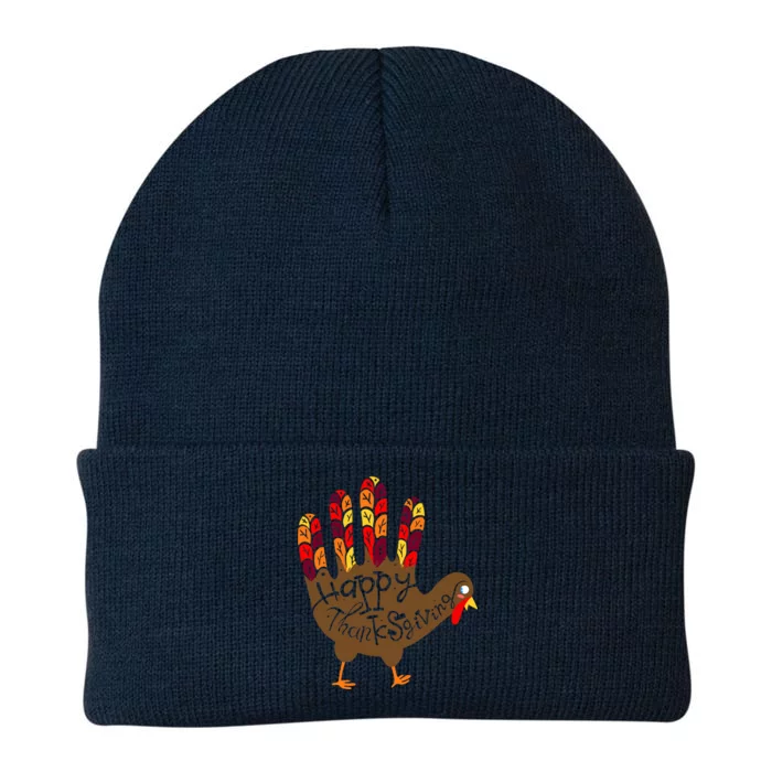 Thanksgiving Turkey Hand Knit Cap Winter Beanie