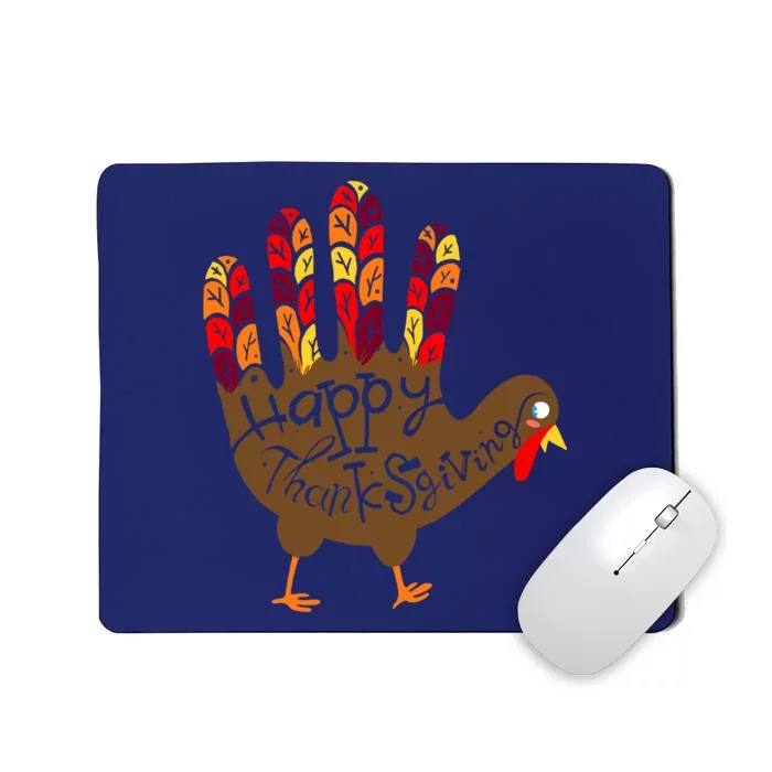 Thanksgiving Turkey Hand Mousepad