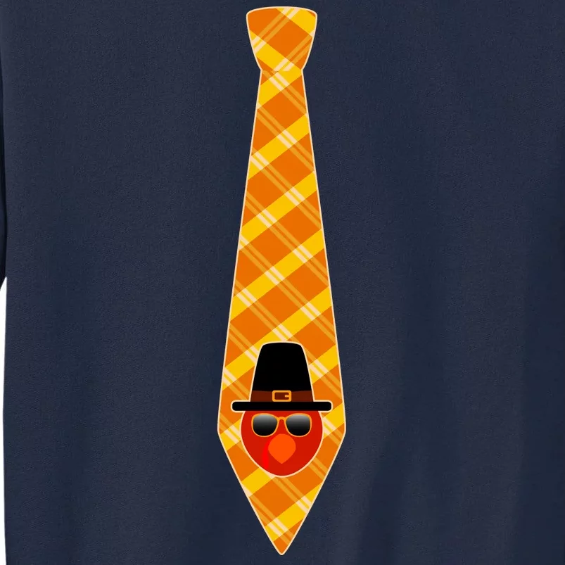 Thanksgiving Turkey Tie Tall Sweatshirt