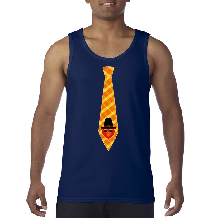 Thanksgiving Turkey Tie Tank Top