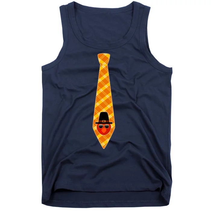 Thanksgiving Turkey Tie Tank Top