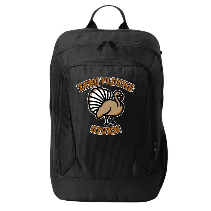 Thanksgiving Zero Plucks Given Turkey City Backpack