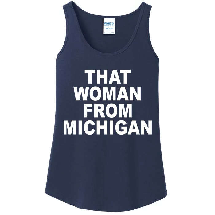 That Woman From Michigan Ladies Essential Tank