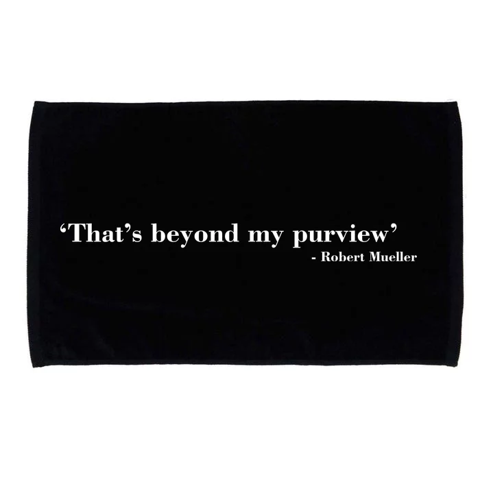 That's Beyond My Purview Robert Mueller Microfiber Hand Towel