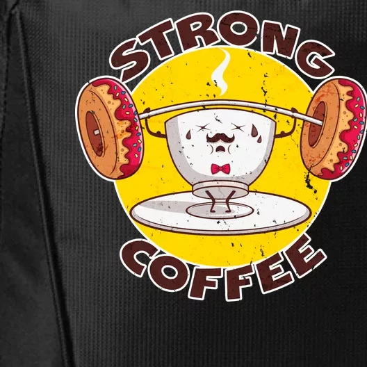 That's Some Strong Coffee Donuts City Backpack