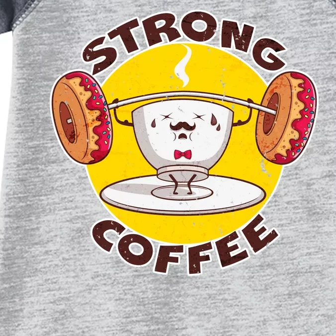 That's Some Strong Coffee Donuts Infant Baby Jersey Bodysuit