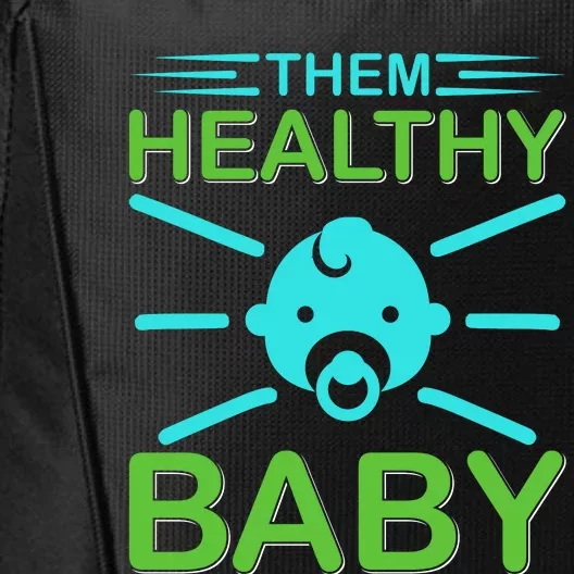 Them Healthy Baby City Backpack