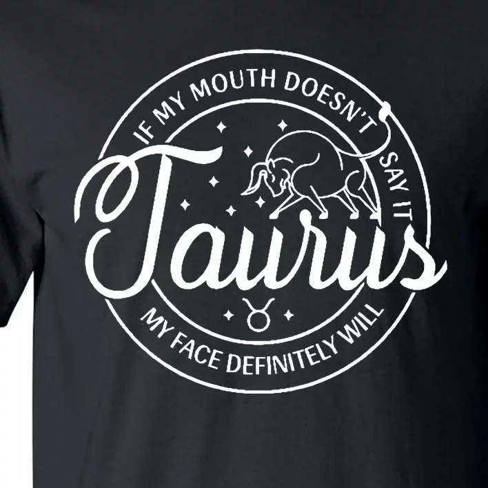 Taurus Horoscope Birthday Tall T-Shirt