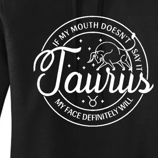 Taurus Horoscope Birthday Women's Pullover Hoodie